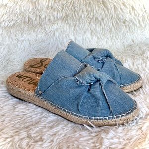 Sam Edelman Denim Lynda Espadrilles size 7.5